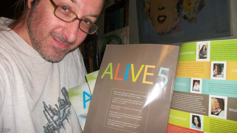 Alive Magazine June 2014 feat. Chris Fabbri